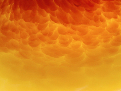 Gold cone pendant lamp - detail