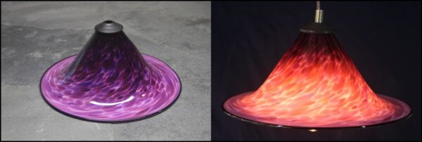Purple torchiere #28