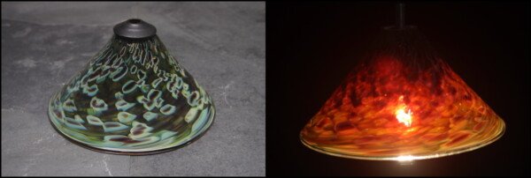 Mottled pendant #2